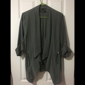 Zara- Flowy collared jacket-M brand new